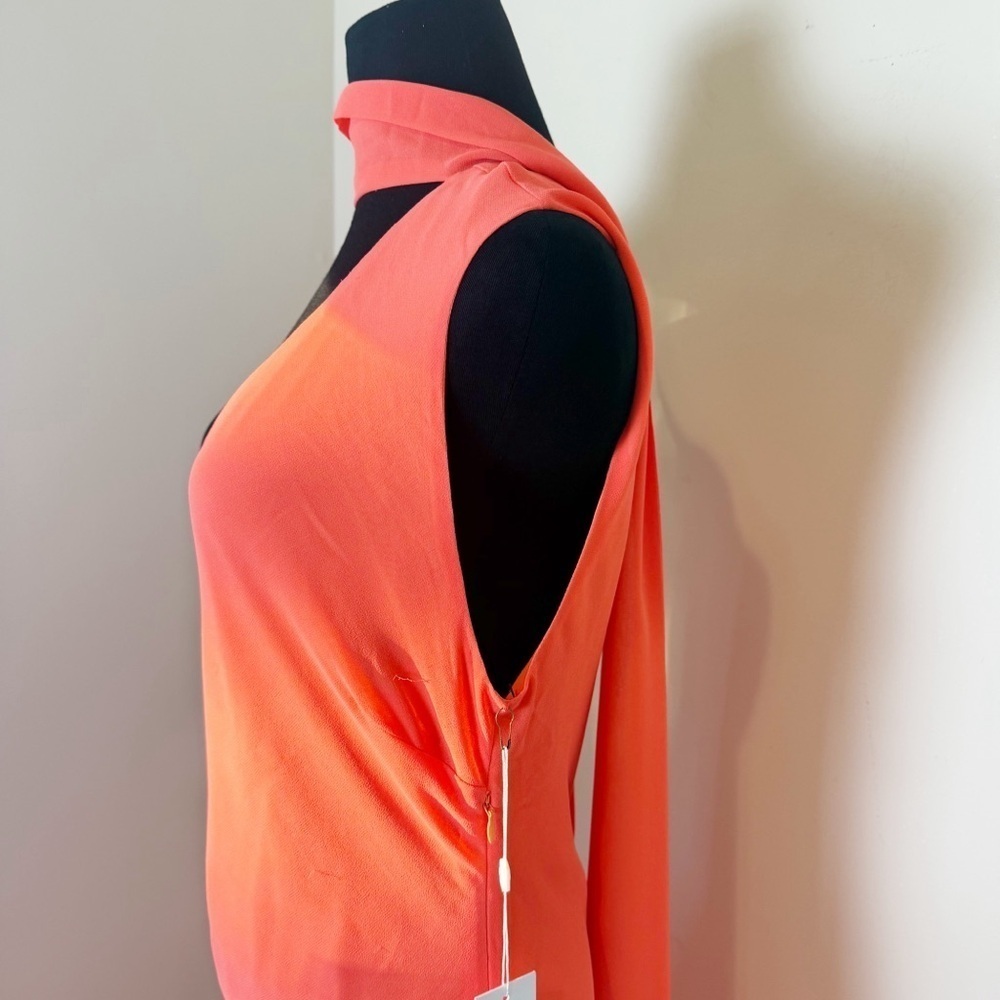 NWT Ronny Kobo Jackie Silk Dress L - Picture 6 of 15